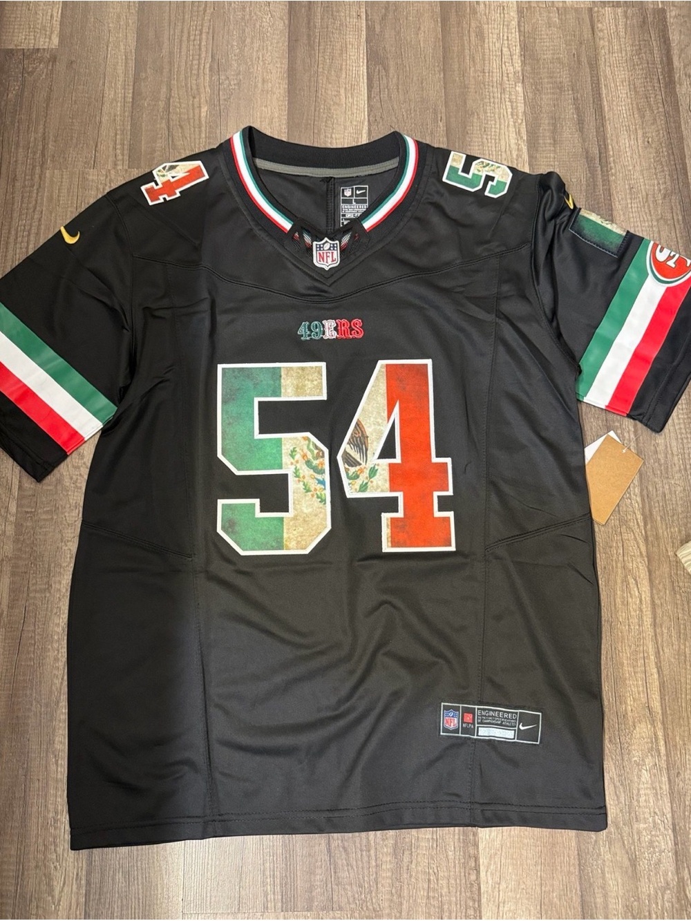 49ers Jersy #54 Warner Size Xxl  NFl